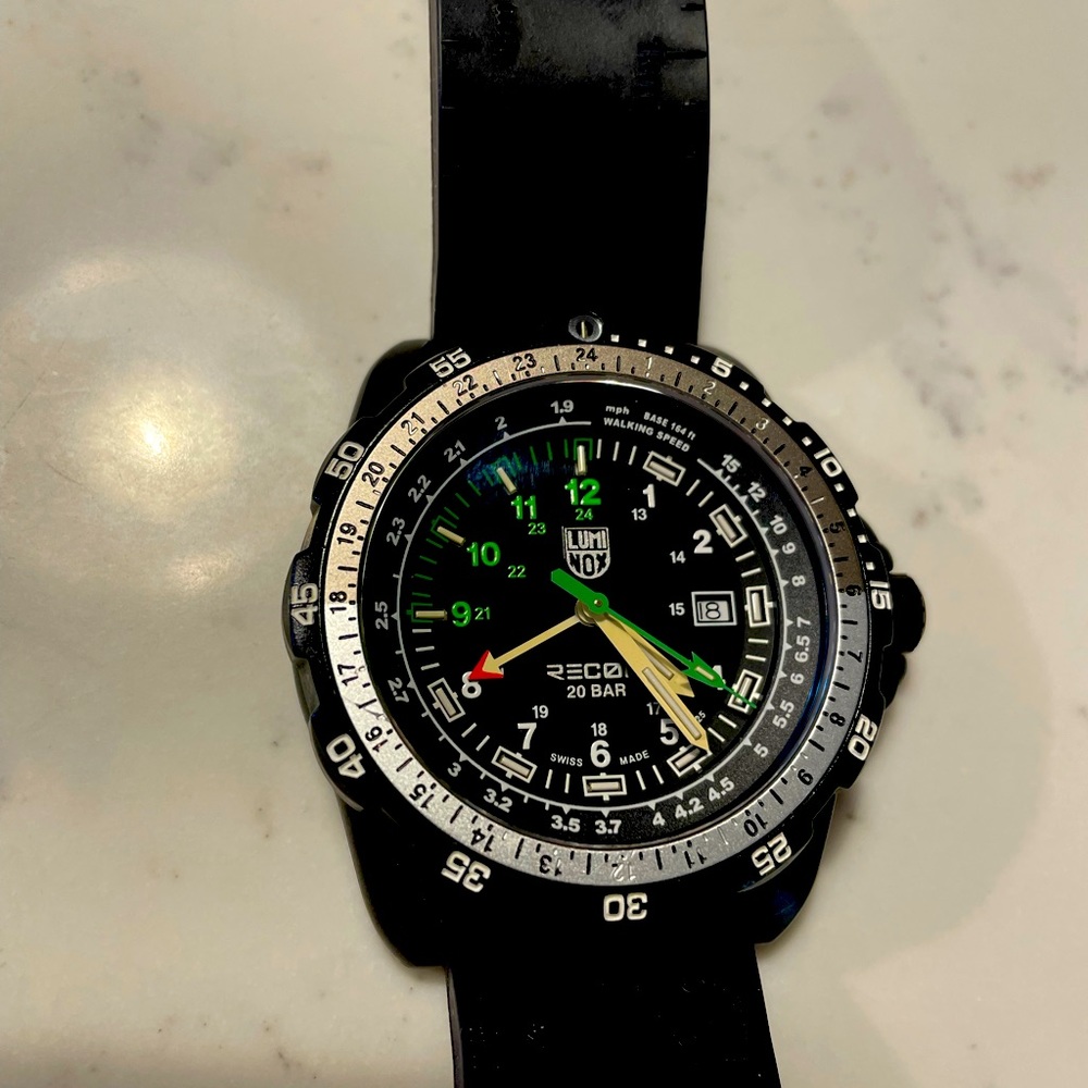 Luminox Navy Seal Watch-barely worn, great condition.